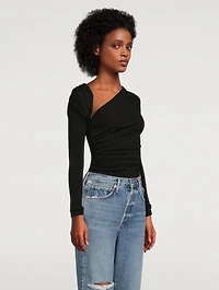 The Fonteyn Asymmetric Bodysuit