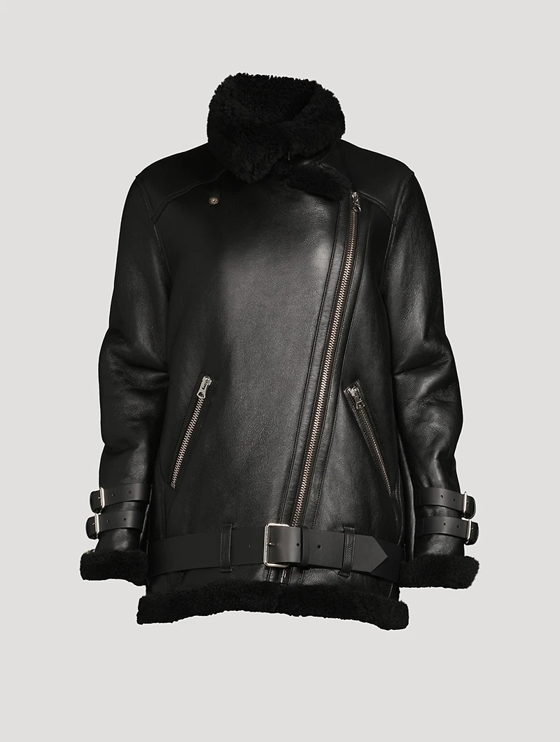Shearling Aviator Jacket