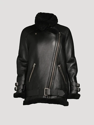 Shearling Aviator Jacket