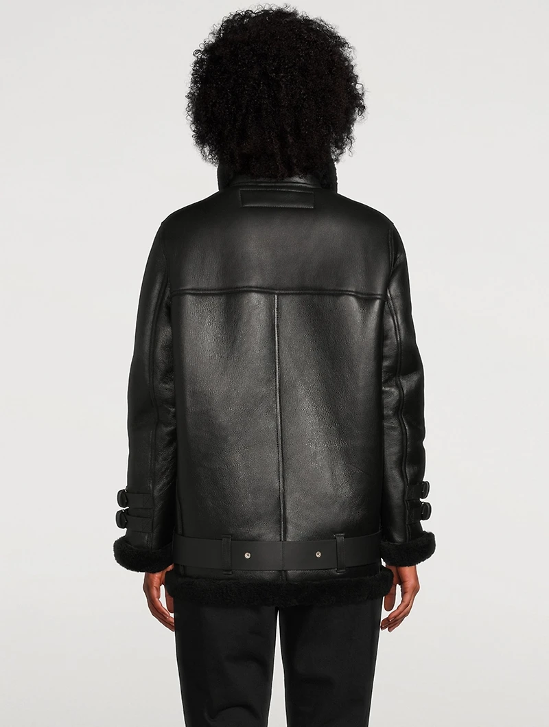Shearling Aviator Jacket