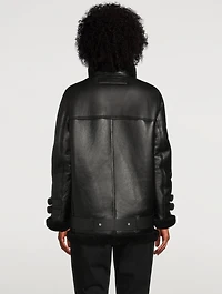 Shearling Aviator Jacket