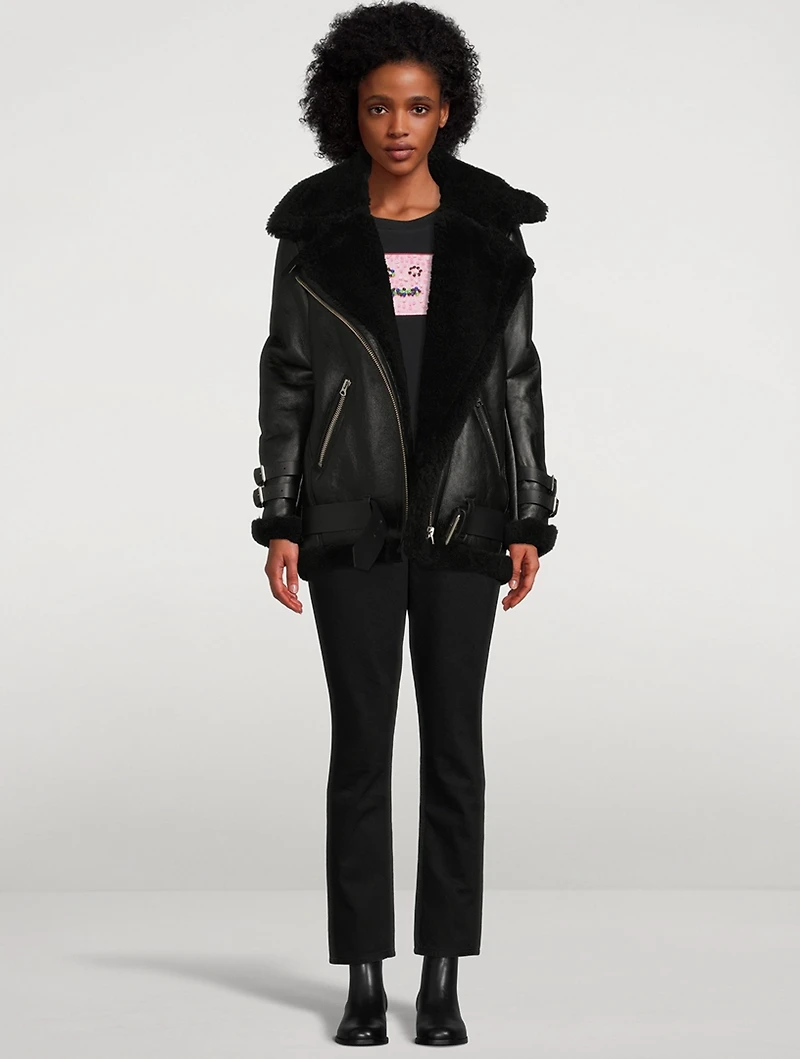 Shearling Aviator Jacket