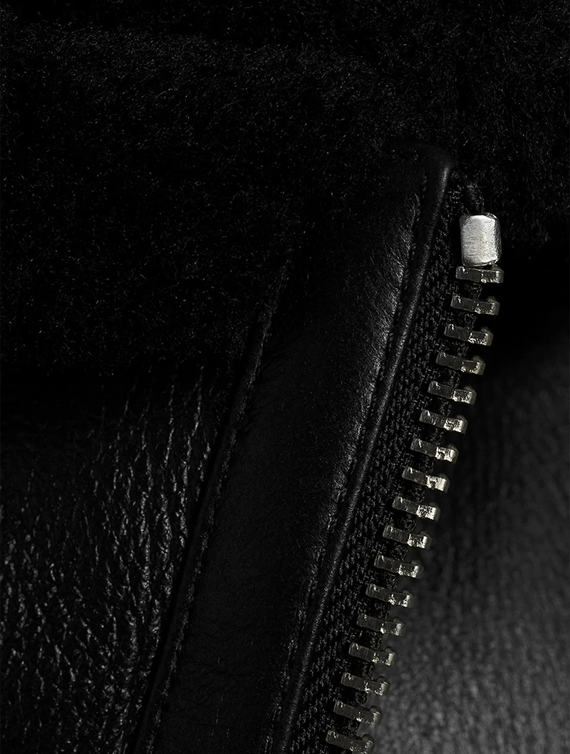 Shearling Aviator Jacket