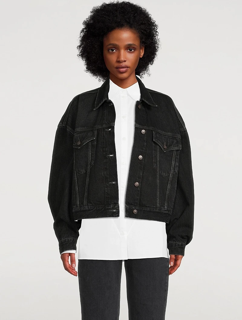 Cropped Denim Jacket
