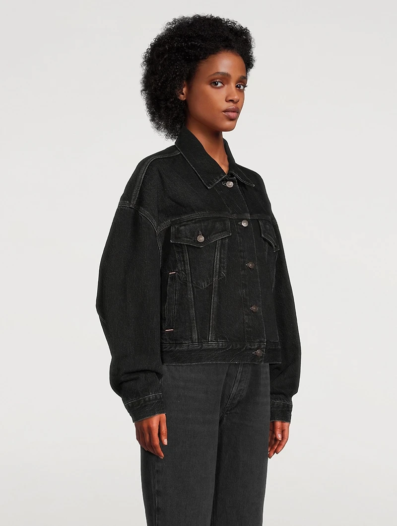 Cropped Denim Jacket