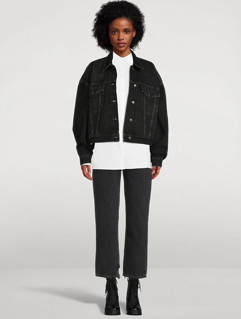 Cropped Denim Jacket