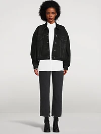 Cropped Denim Jacket