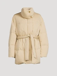 Belted Puffer Jacket