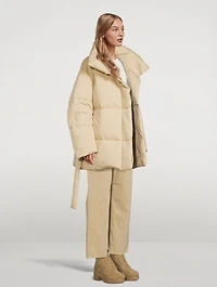 Belted Puffer Jacket