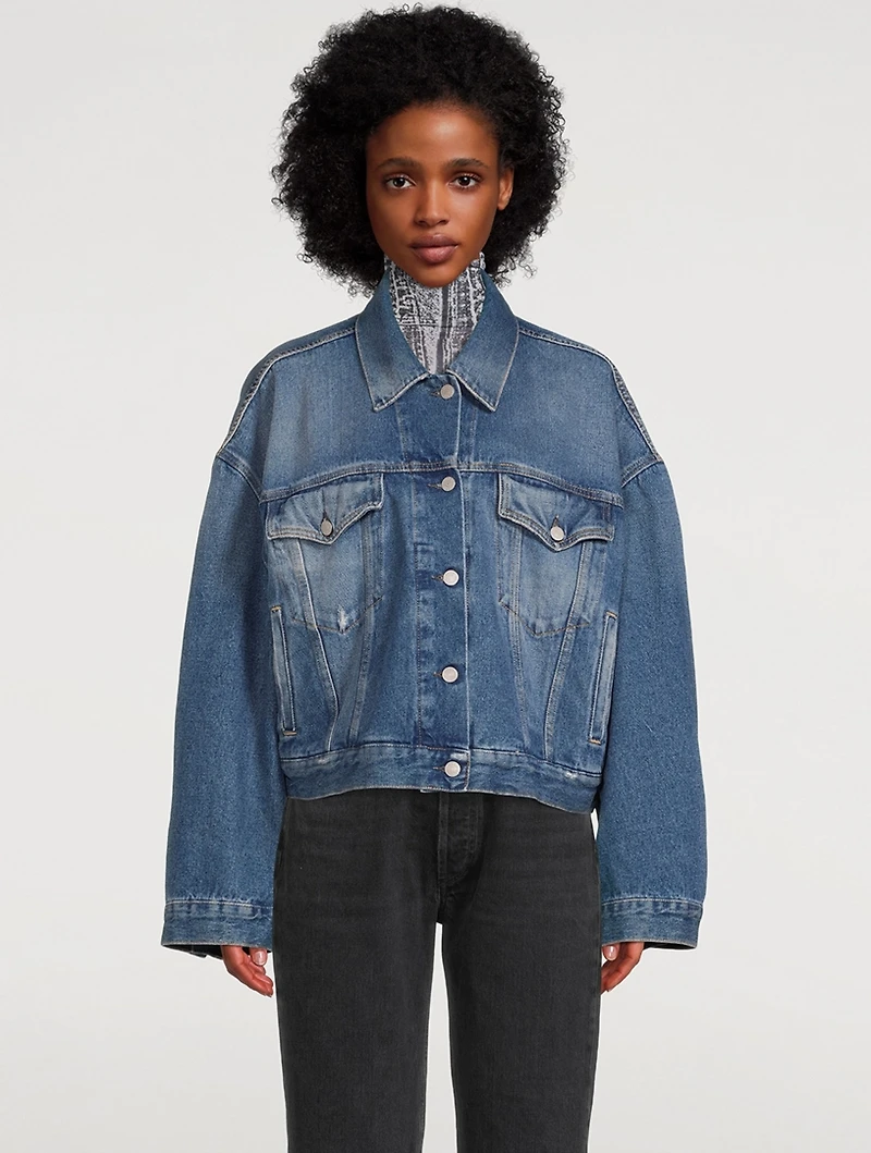 Cropped Denim Jacket