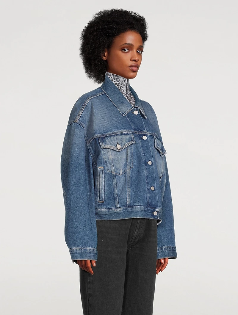 Cropped Denim Jacket