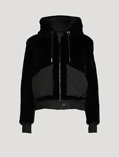 Cadotte Faux Fur Hoodie