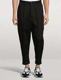 Oversized Carrot-Fit Chino Pants