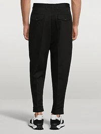Oversized Carrot-Fit Chino Pants