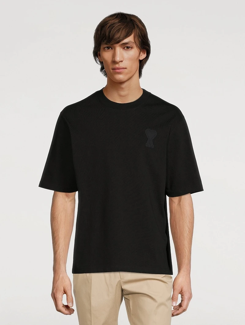 Ami De Cœur T-Shirt With Technical Patch