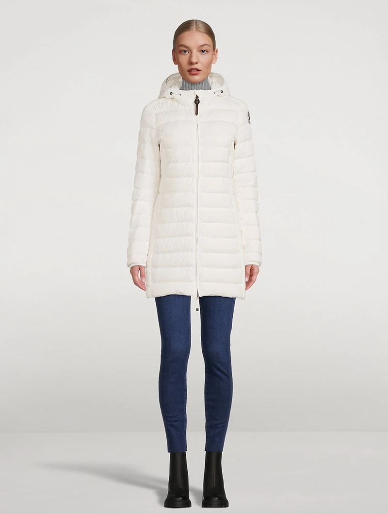 Irene Quilted Down Jacket With Hood