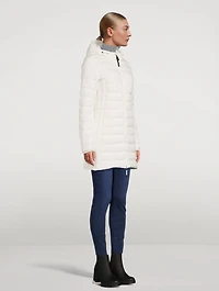 Irene Quilted Down Jacket With Hood