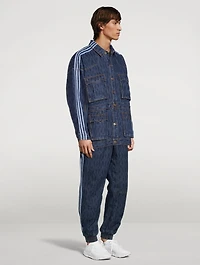 Ivy Park Monogram Denim Track Jacket