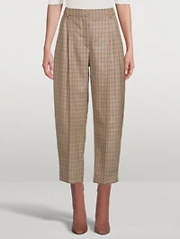 Cavalry Wool Trousers Houndstooth