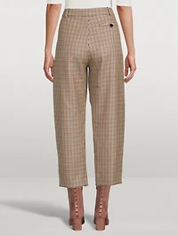Cavalry Wool Trousers Houndstooth