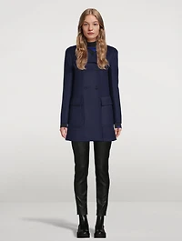 Nyla Double-Breasted Wool Coat