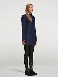 Nyla Double-Breasted Wool Coat
