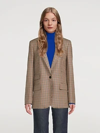 Bell Wool Jacket Houndstooth