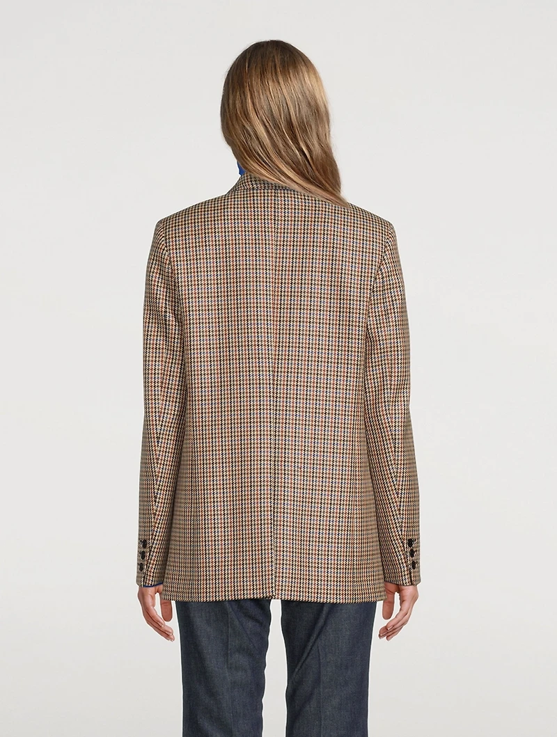 Bell Wool Jacket Houndstooth