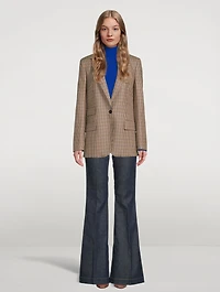 Bell Wool Jacket Houndstooth