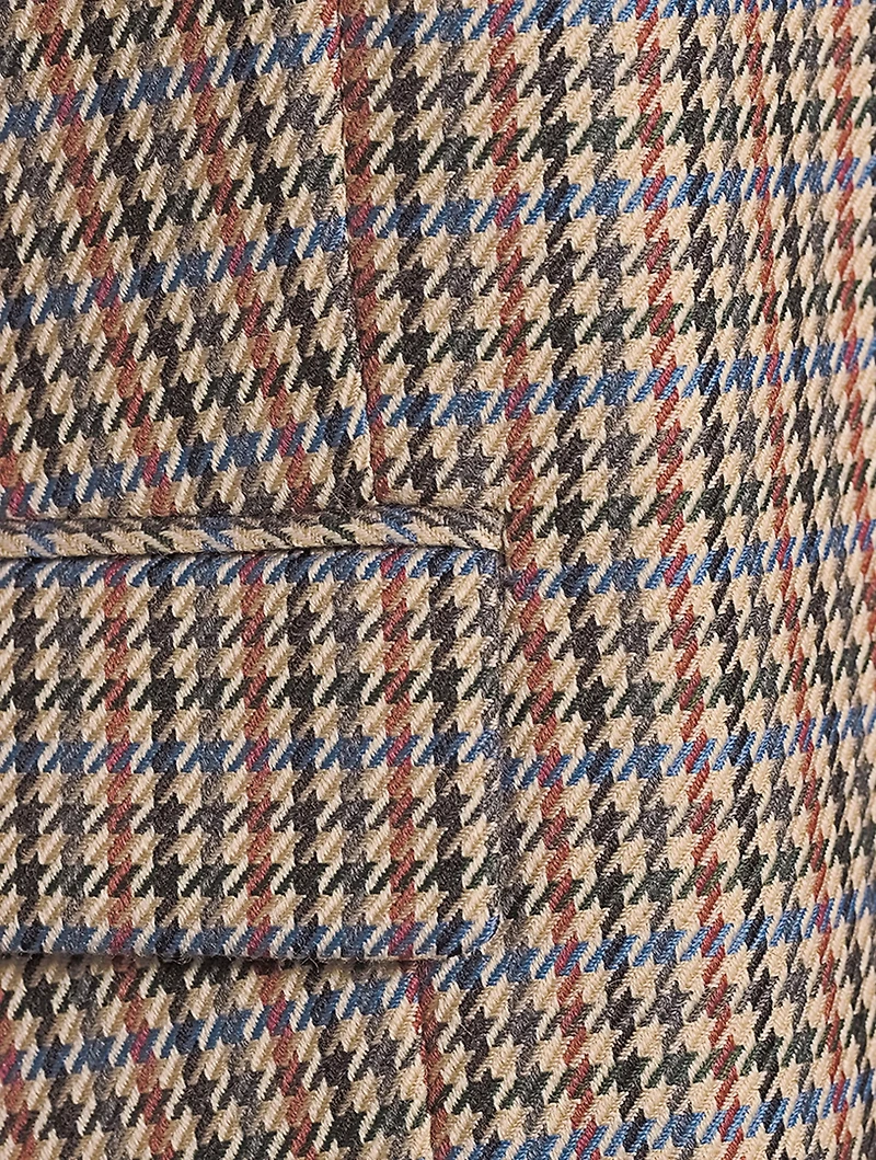 Bell Wool Jacket Houndstooth