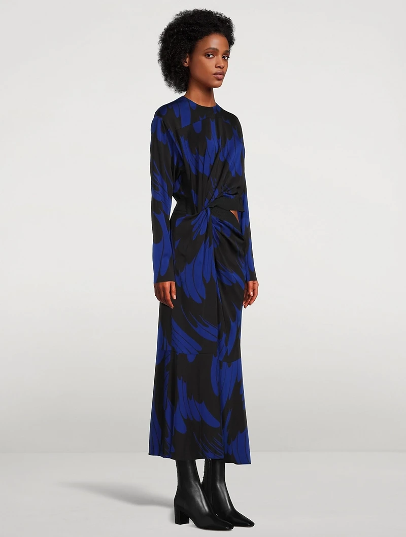 Magnolia Cut-Out Midi Dress