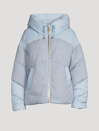 Matignon Tweed Icon Down Puffer Jacket