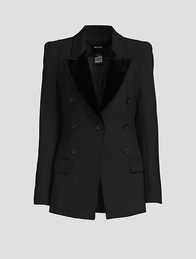 Not A Double-Breasted Tuxedo Pagoda Blazer