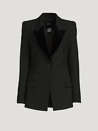 Not A Double-Breasted Tuxedo Pagoda Blazer