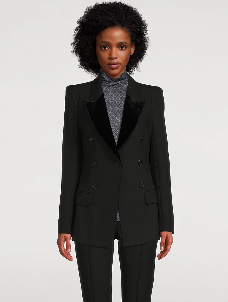Not A Double-Breasted Tuxedo Pagoda Blazer