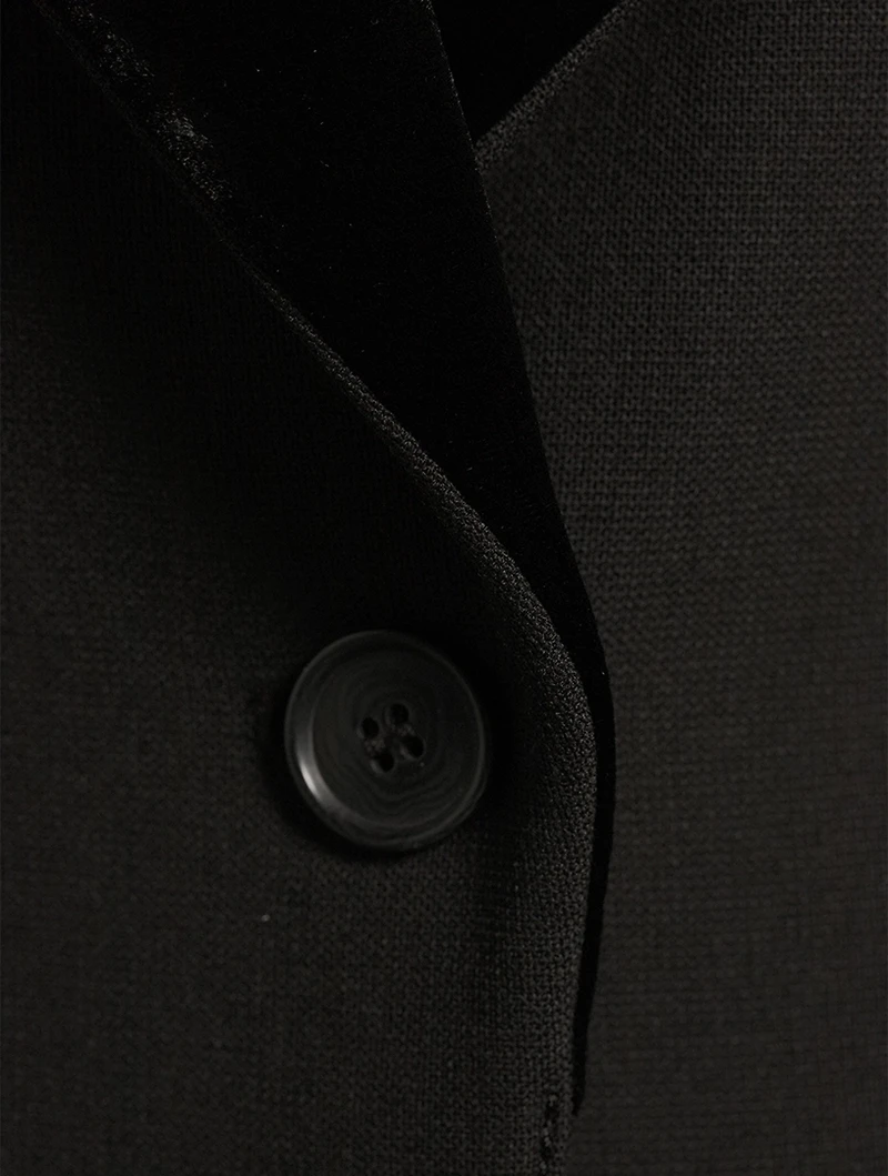 Not A Double-Breasted Tuxedo Pagoda Blazer
