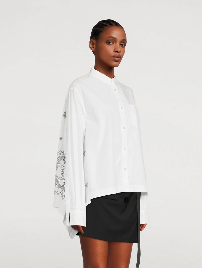 Bandana Opal Cotton Shirt