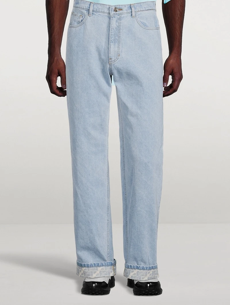 Straight-Leg Jeans