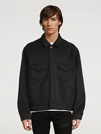 Mohair Trucker Jacket