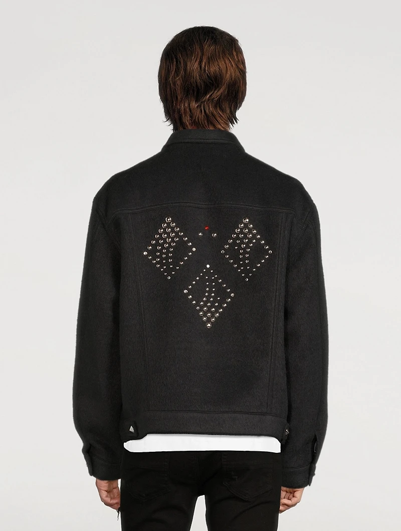 Mohair Trucker Jacket