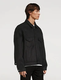 Mohair Trucker Jacket