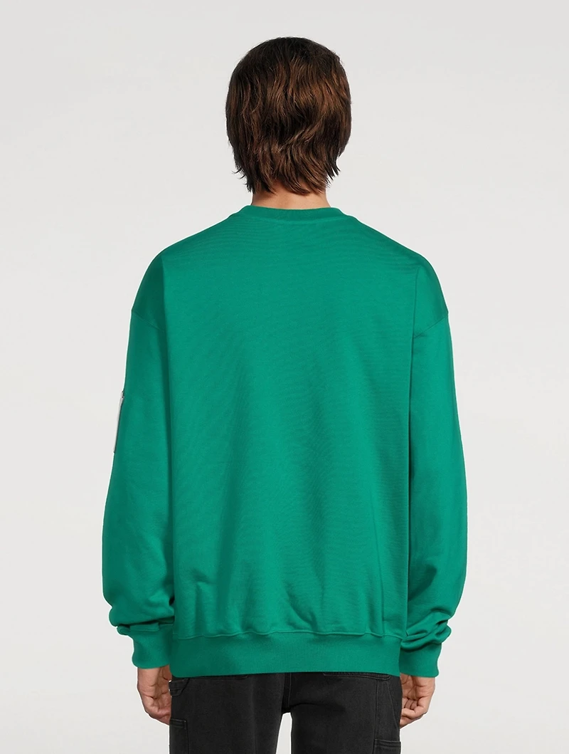 Big Logo Cotton Sweatshirt