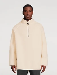 Fleece Oversized Sweatshirt