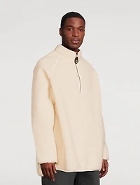 Fleece Oversized Sweatshirt