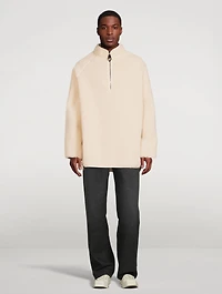 Fleece Oversized Sweatshirt