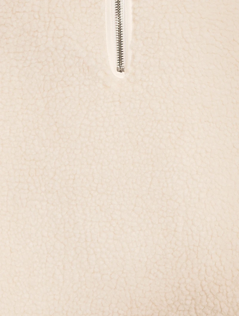 Fleece Oversized Sweatshirt