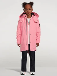 Kids Down Parka With Hood