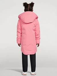 Kids Down Parka With Hood