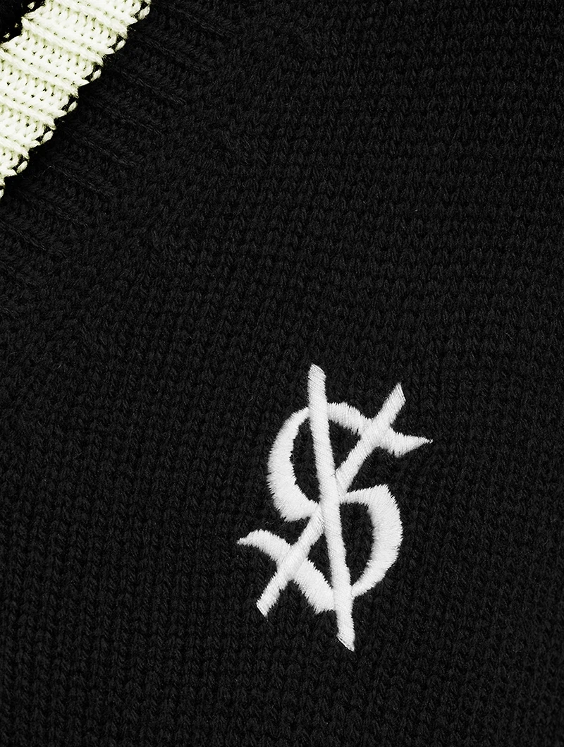 Cross Dollar Sweater Vest Dress