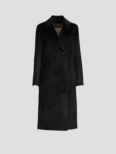 Baby Suri Alpaca And Wool Long Coat